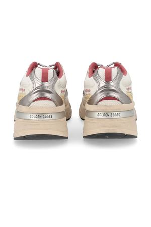 Lightstar Men's CNY in mesh and white leather GOLDEN GOOSE | GWF00724F00791370208